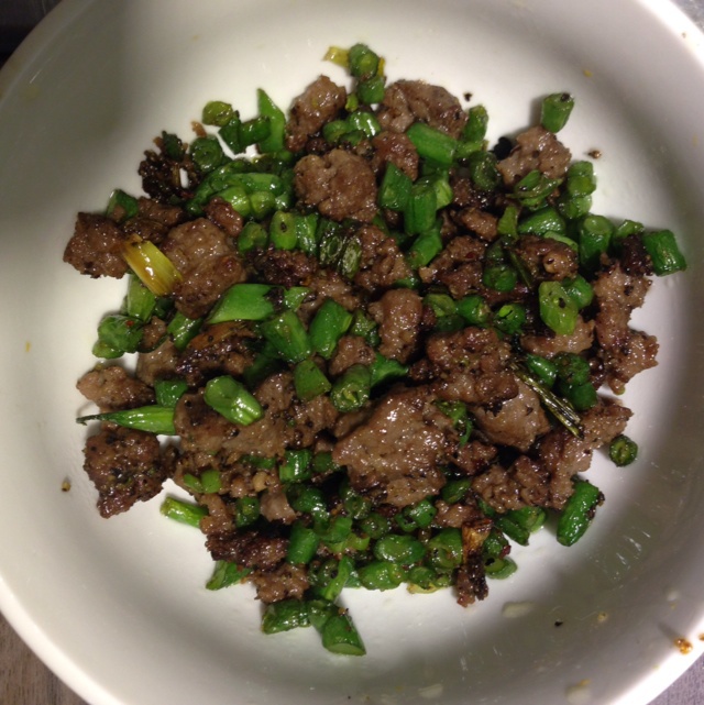 肉末豇豆