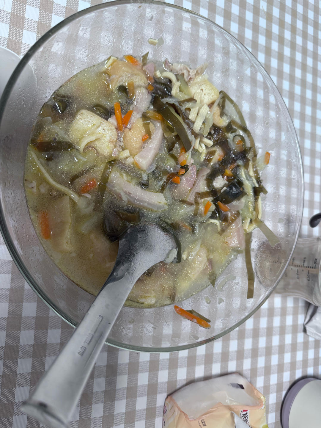 妈妈牌炖大白菜➕豆腐泡+李锦记辣酱