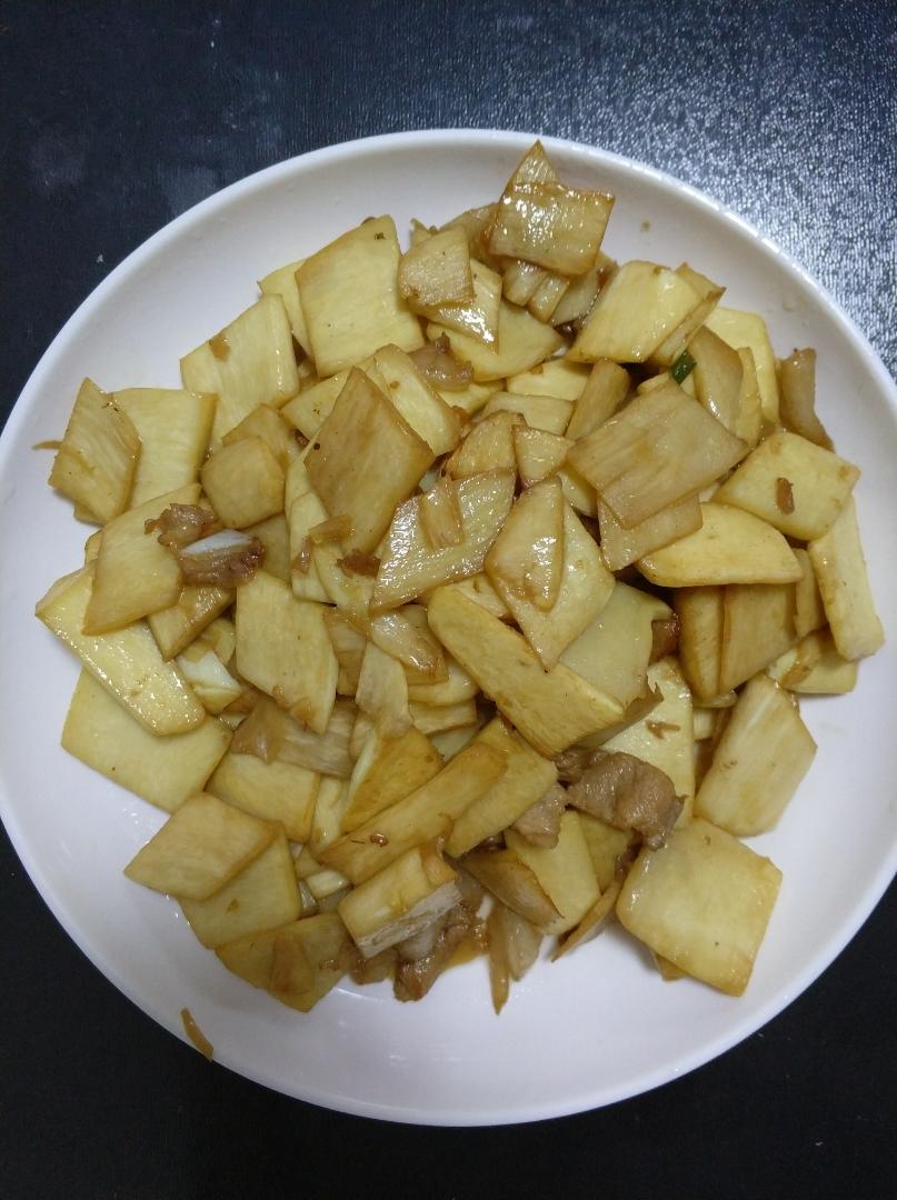 茭白肉丝