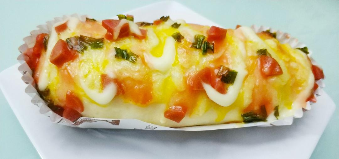 香葱火腿芝士面包