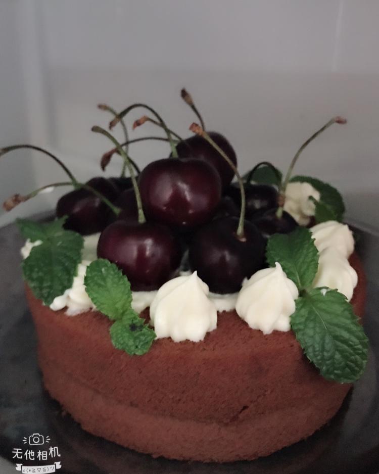 可可戚风蛋糕（6寸8寸）