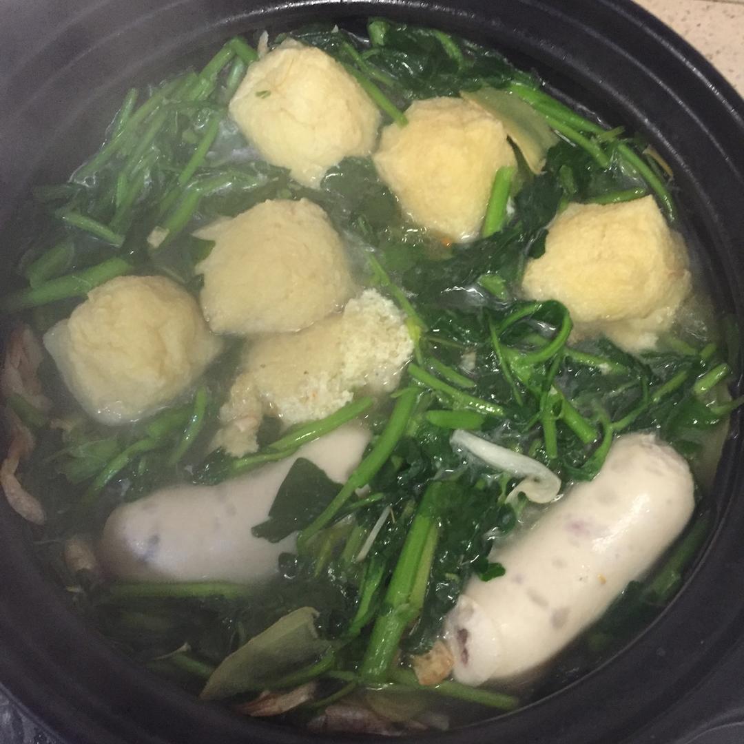 西洋菜浸鱼丸