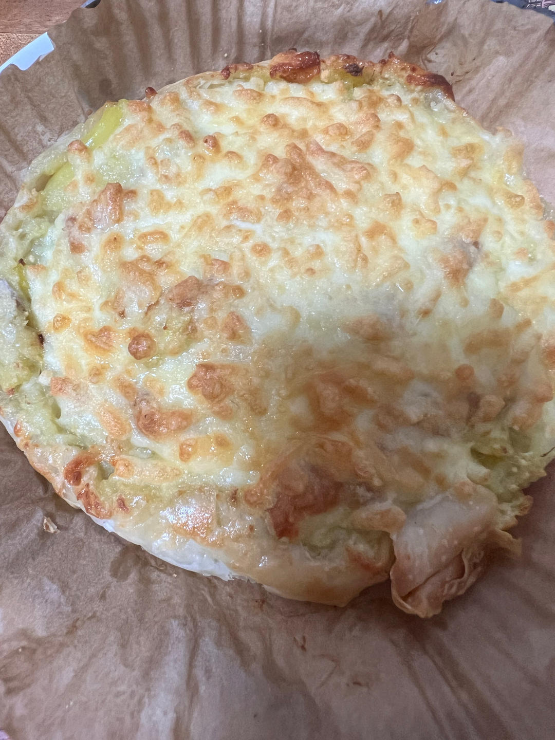 芝士榴莲手抓饼