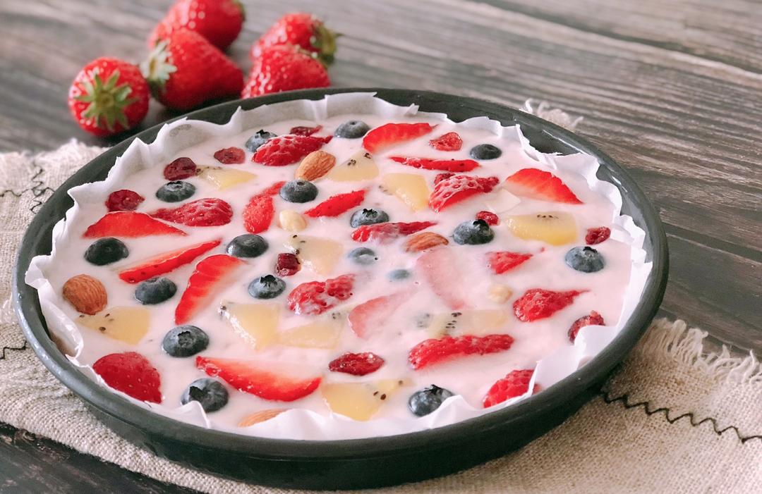 水果酸奶披萨(冷冻)