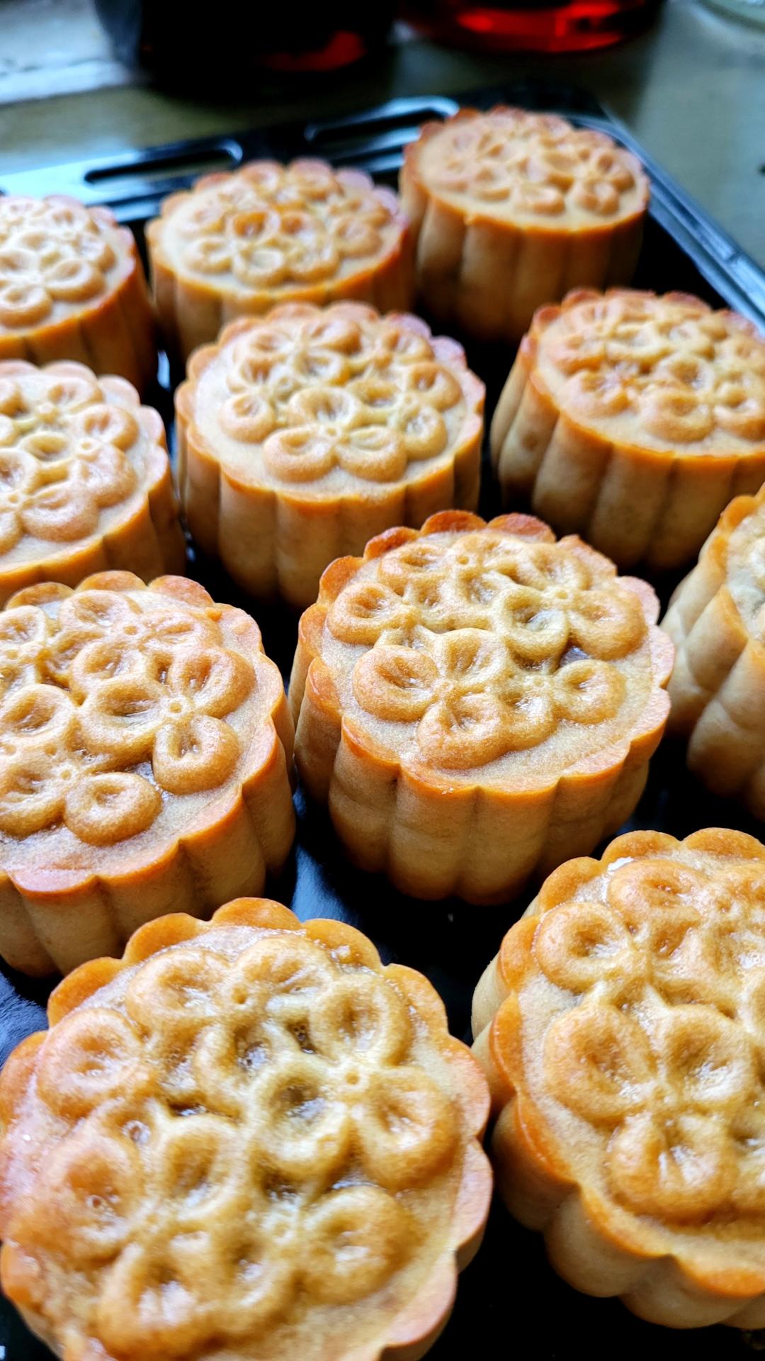 广式五仁月饼蜂蜜版（不用转化糖浆）