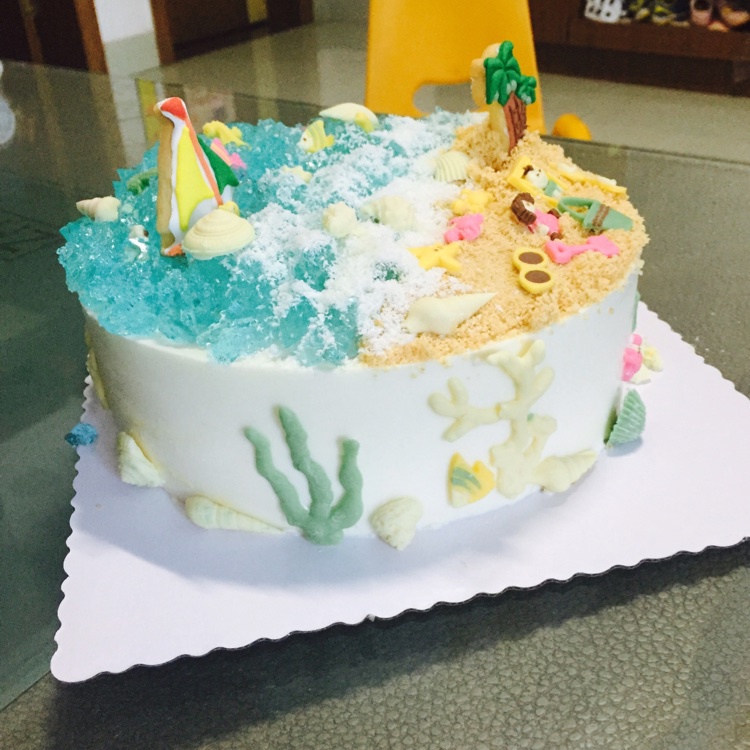 海洋酸奶慕斯蛋糕