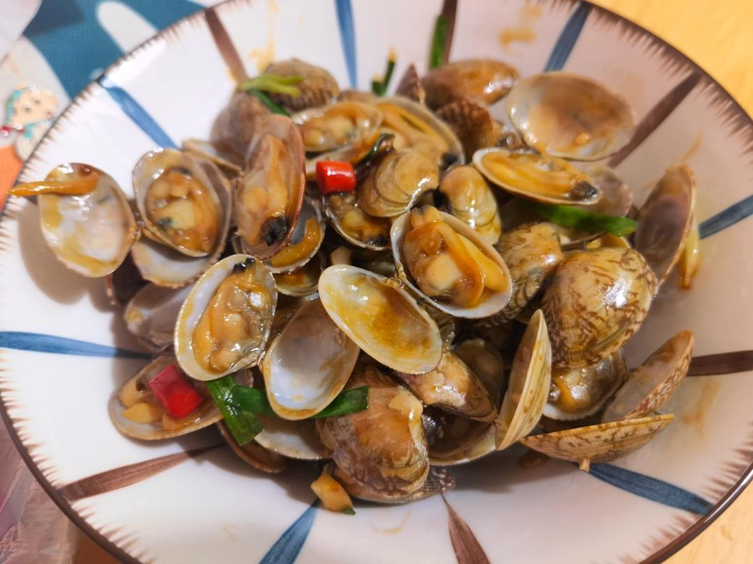 巨好吃❗爆炒花蛤，味道堪比大排档‼️