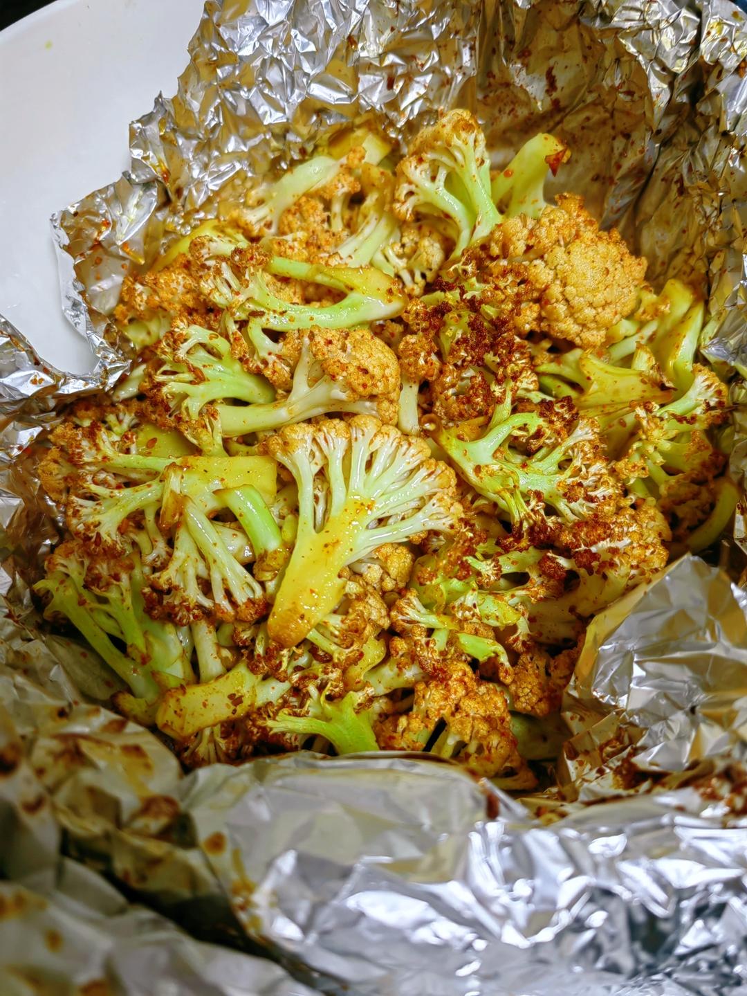 低脂烤花菜【东菱空气炸锅食谱】