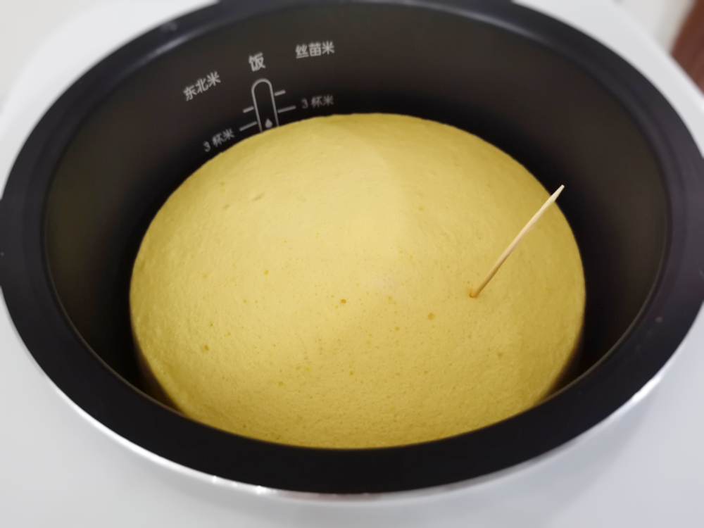 小饭煲蛋糕/电饭锅蛋糕（1.6L米家小饭煲）的做法 步骤12
