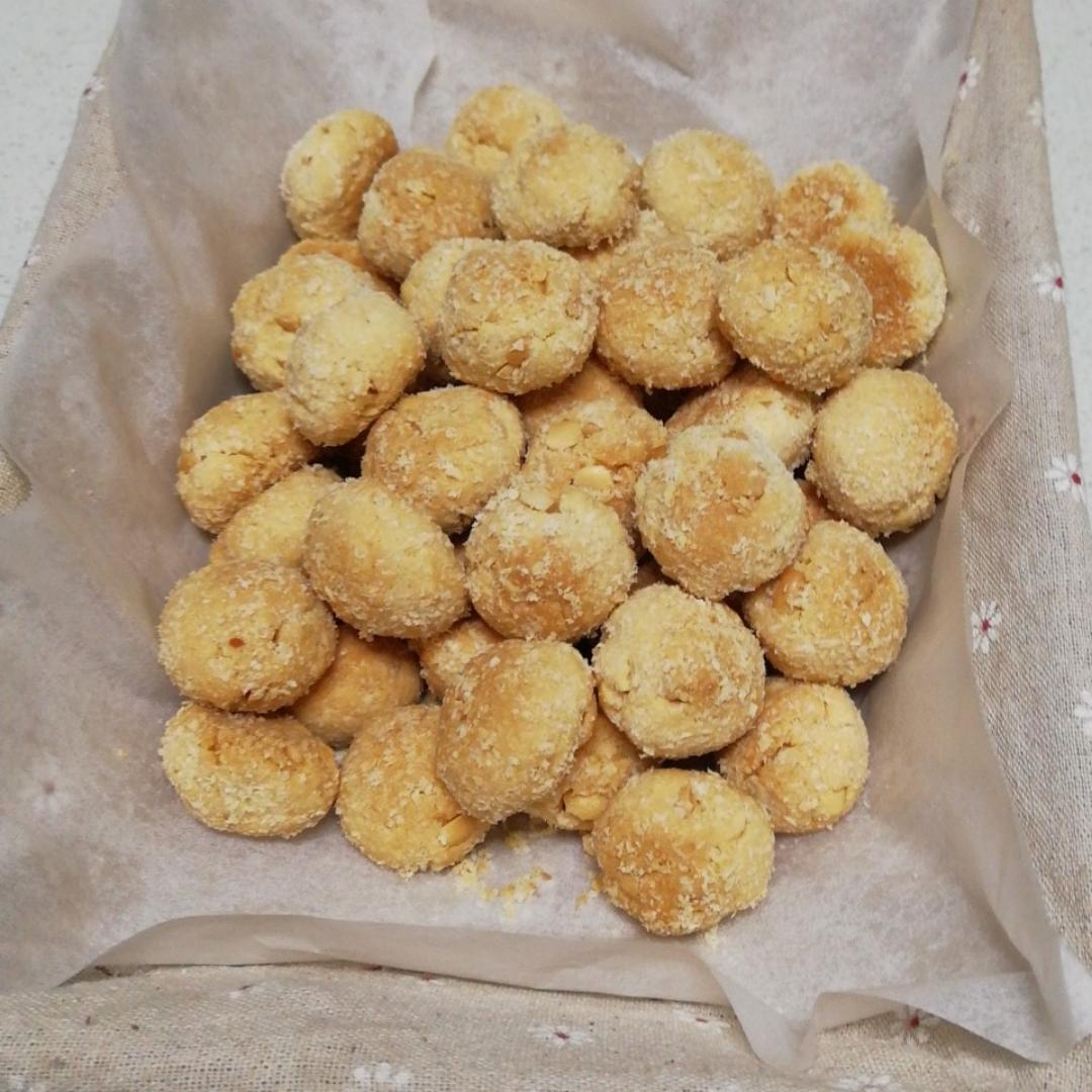 花生椰蓉小小酥（健康植物油版）