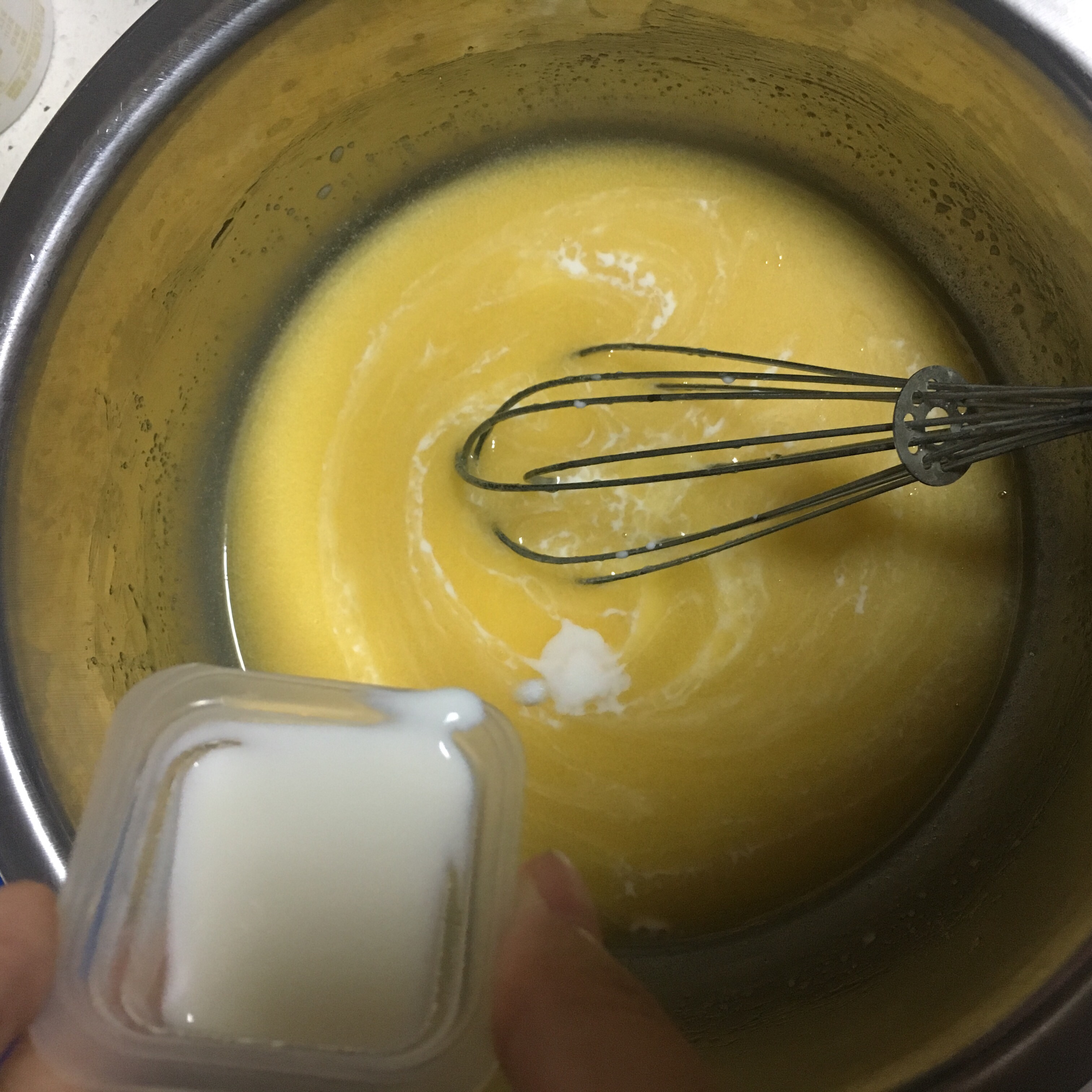 低脂无黄油基础磅蛋糕（零失败）的做法 步骤4