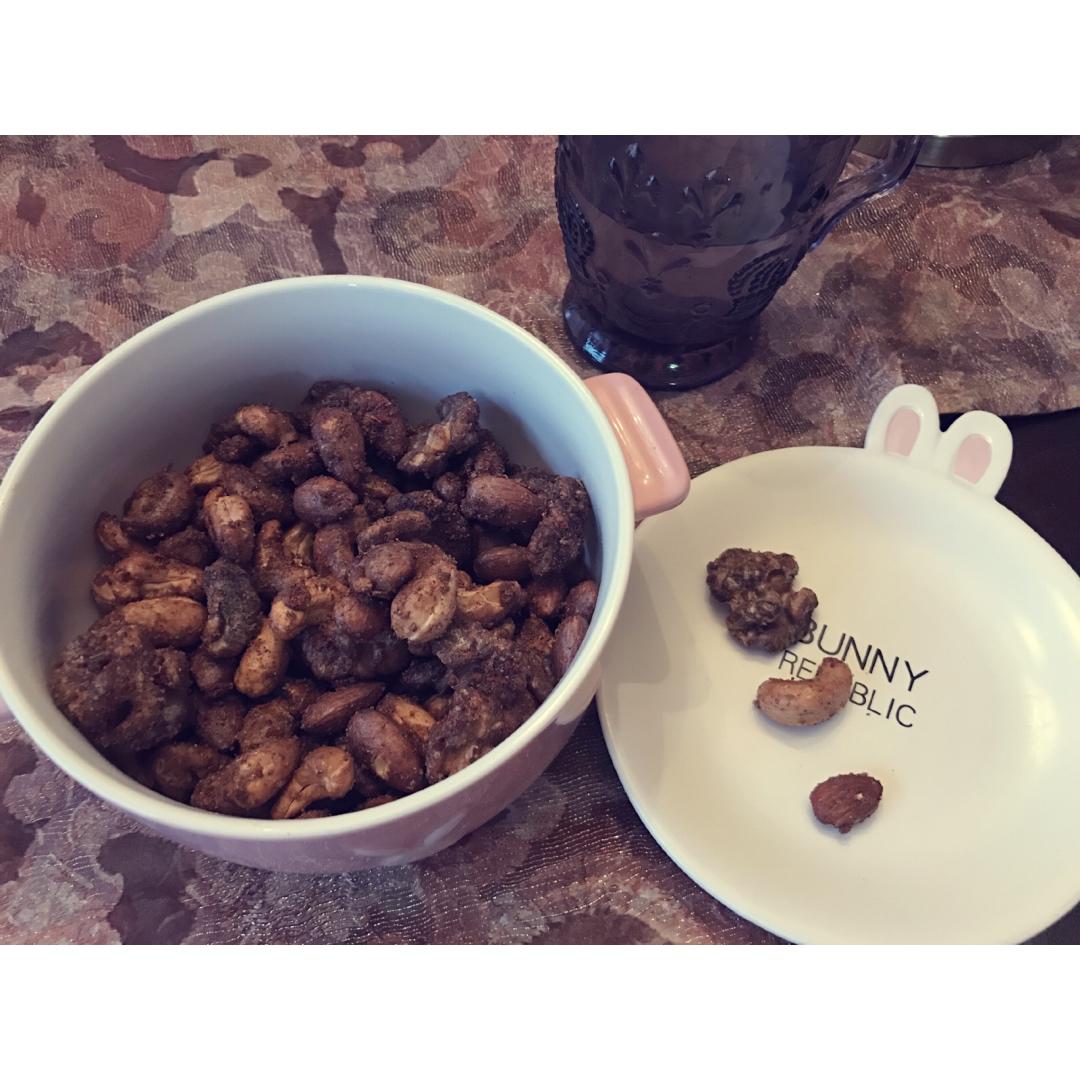 春节零食-自制多味坚果 CNY Treats Seasoned Nuts