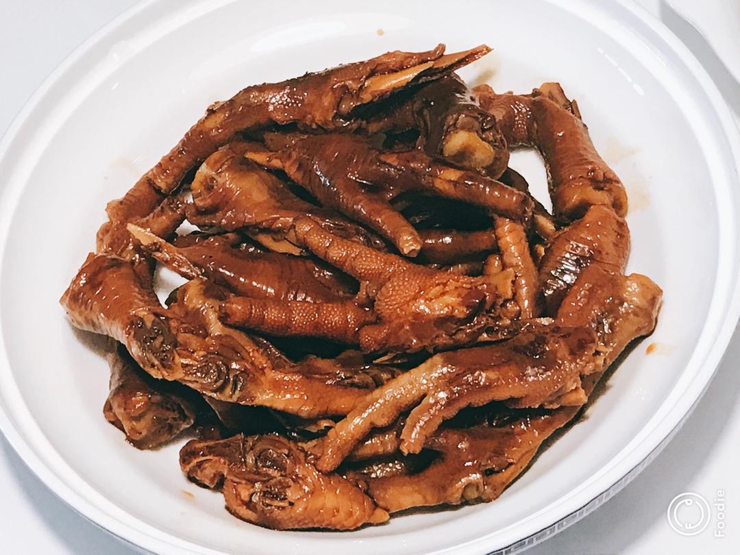 秘制红烧鸡爪