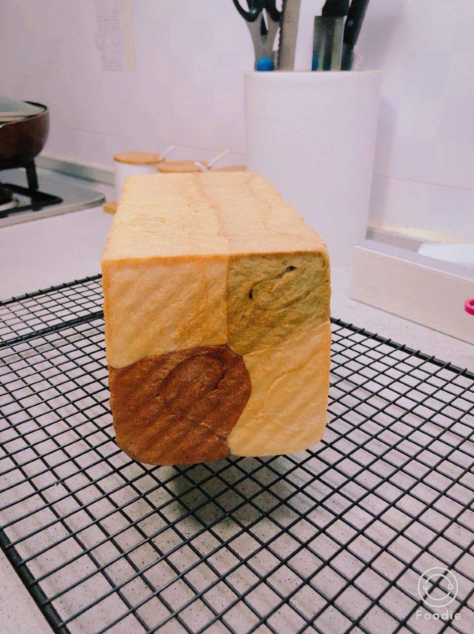 蔓越莓三色吐司