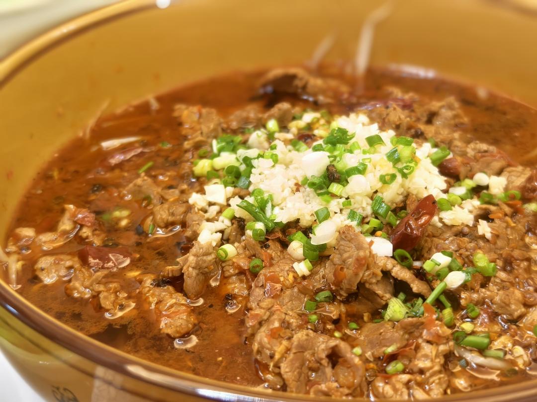 家常版超级详细的水煮牛肉水煮肉片