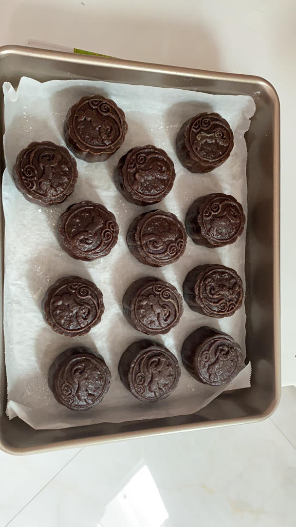 【视频菜谱】超高颜值又好吃的的流心月饼超详细