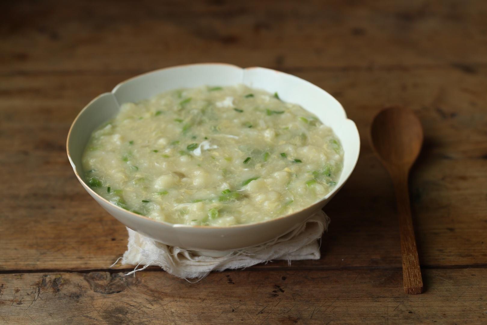 丝瓜疙瘩汤的做法