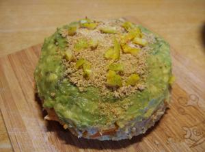 #英式下午茶#Avocado carrot cake 牛油果胡萝卜蛋糕的做法 步骤5