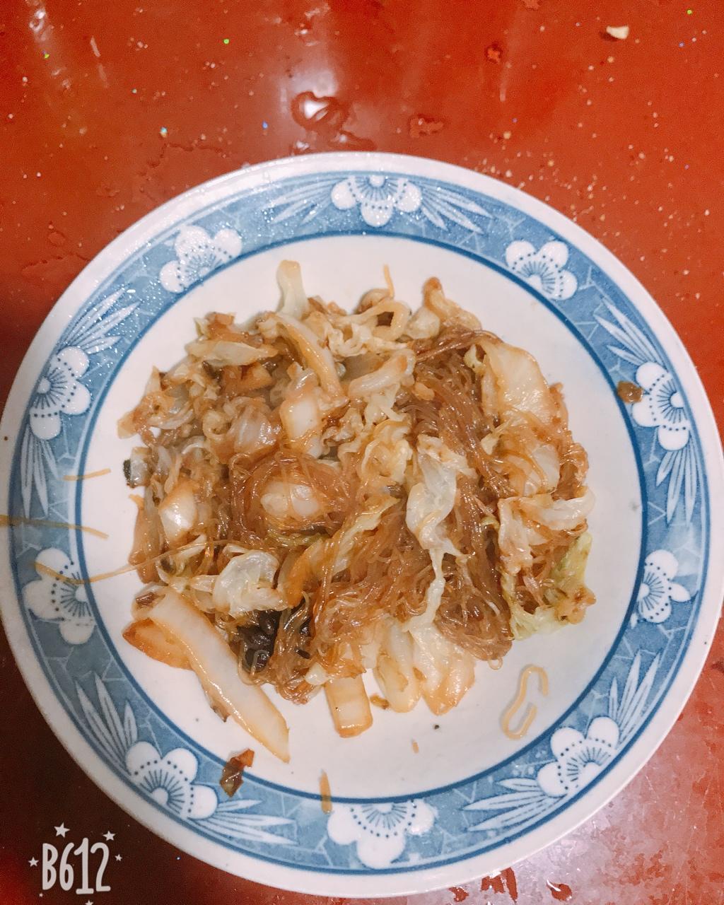 大白菜炒粉丝
