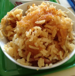 电饭锅版香菇腊肠饭