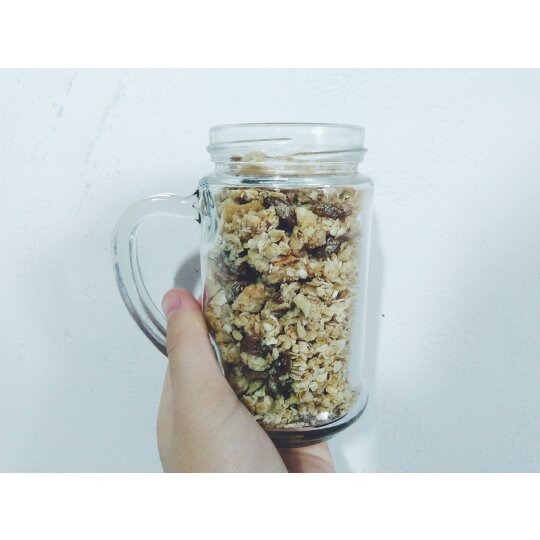 Today's breakfast 格兰诺拉脆麦片
