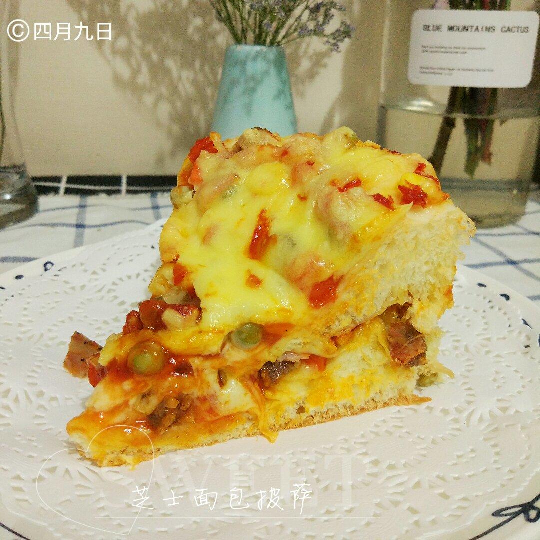 芝士面包披萨
