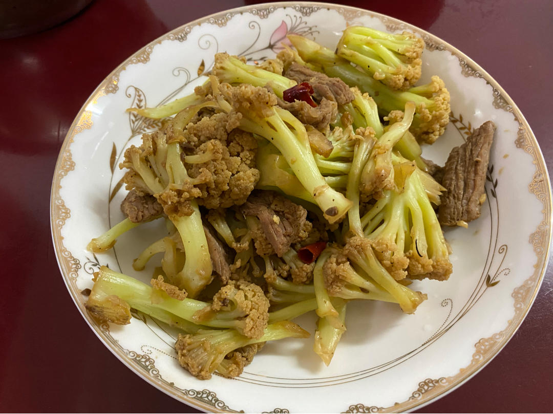 干锅花菜这么炒比饭店的还好吃