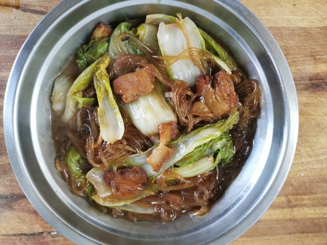猪肉白菜炖粉条