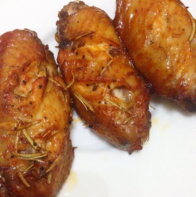 柠檬百里香烤翅根