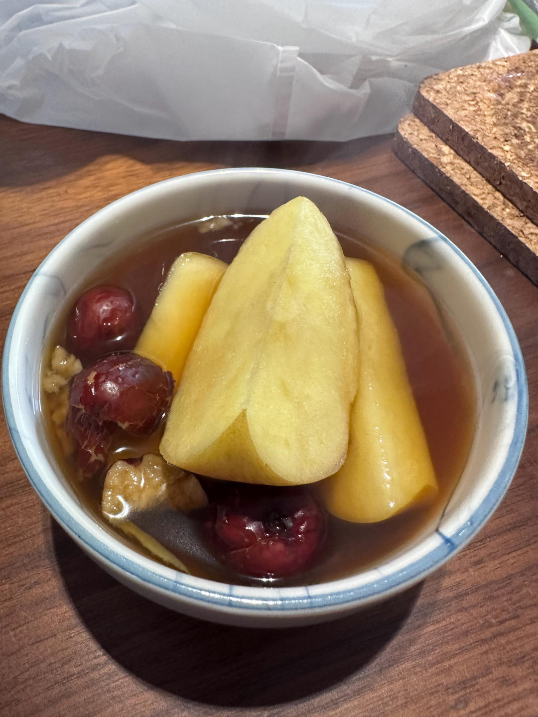 苹果红糖水