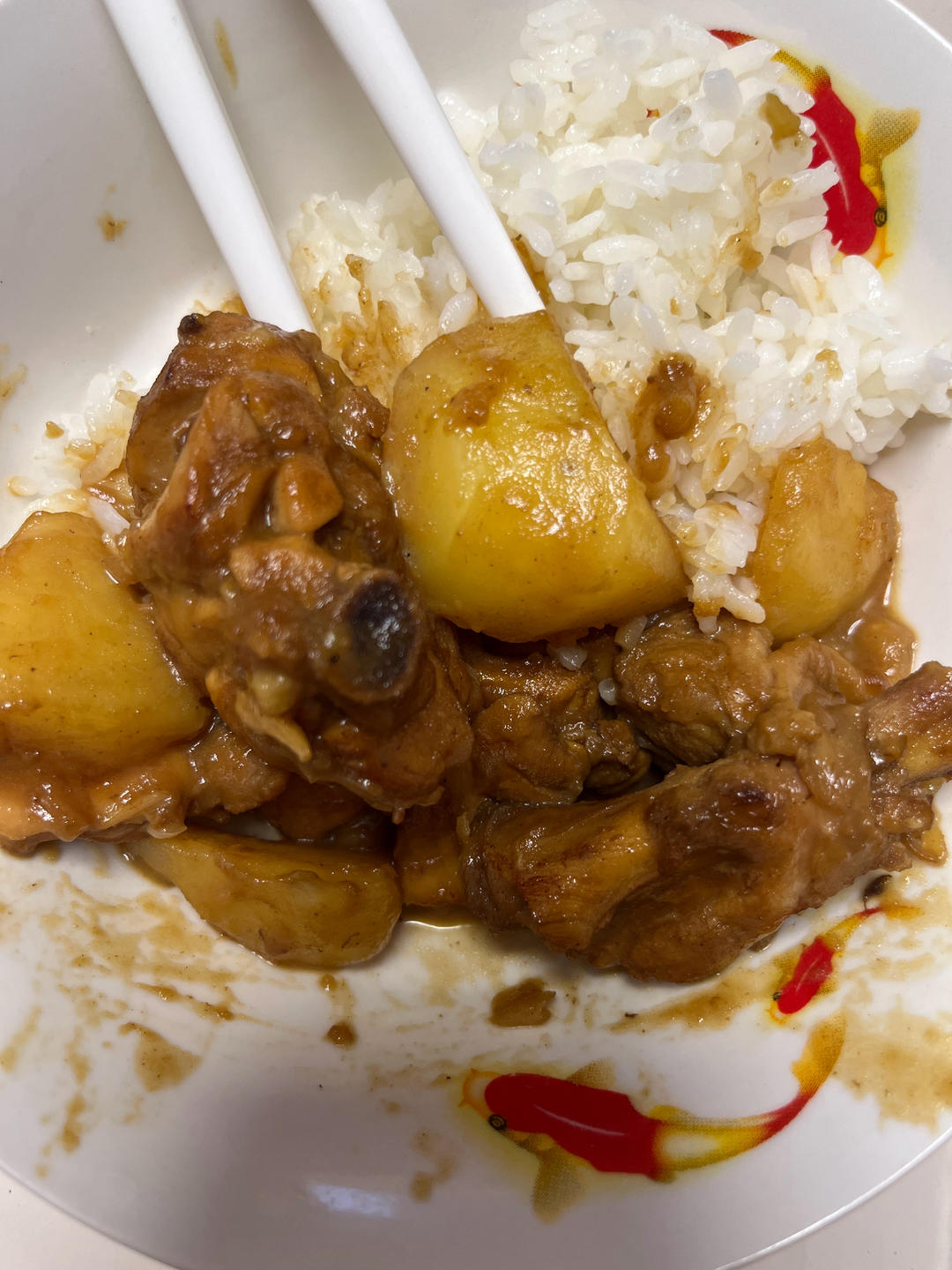 鸡腿顿土豆