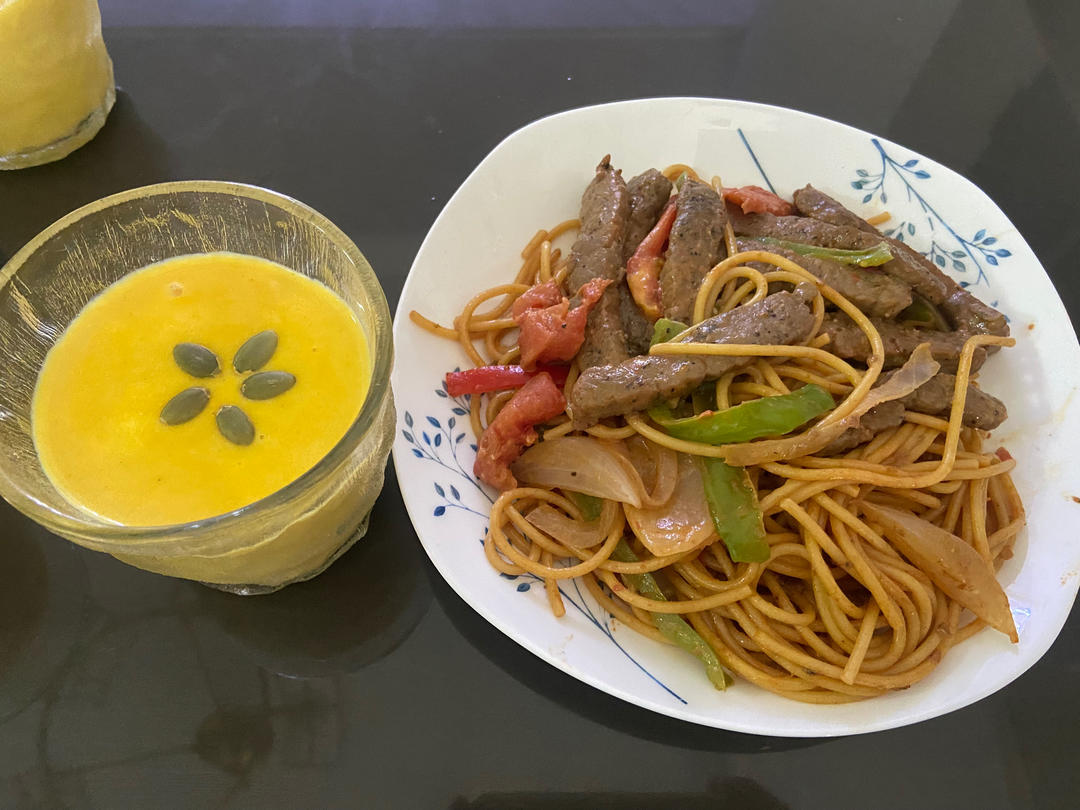比餐厅好吃的黑椒牛柳意面🍝零失败简单教程