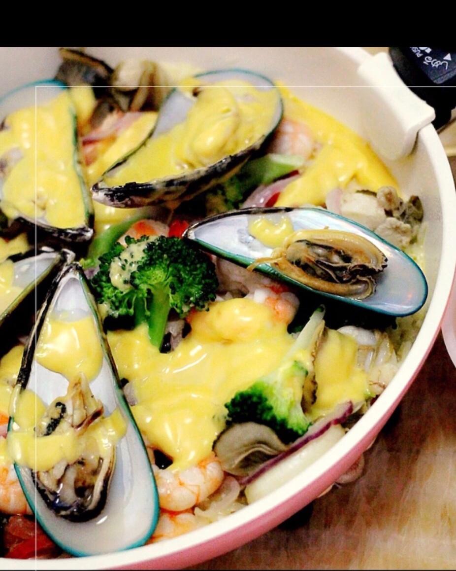 【曼食慢语】Seafood Paella 西班牙海鲜饭