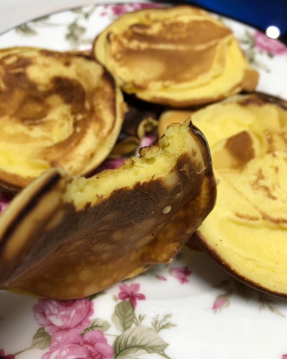 松饼 铜锣烧--全蛋打发 放一周也不会变硬