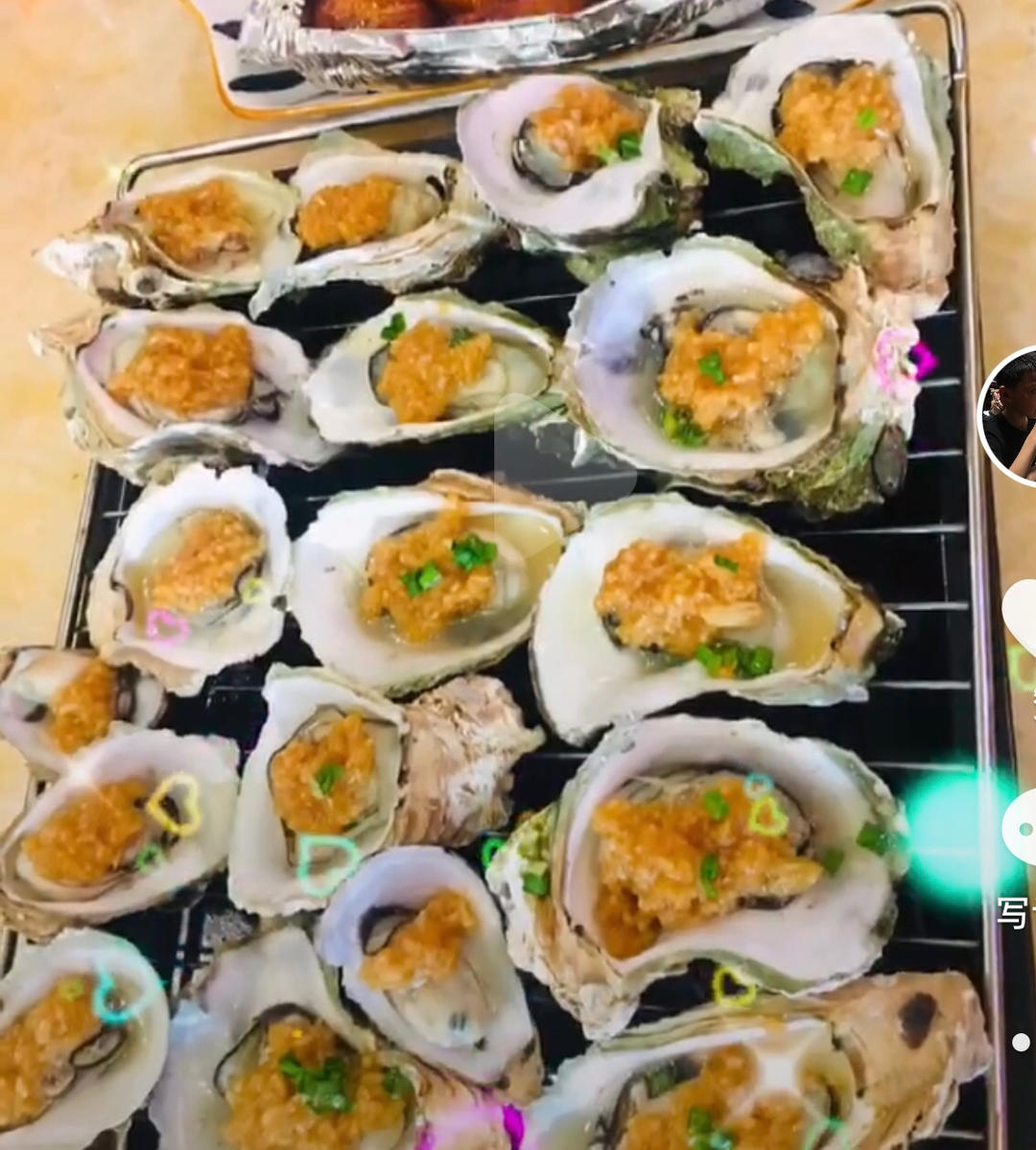 「简单易学」家庭烤箱烤生蚝