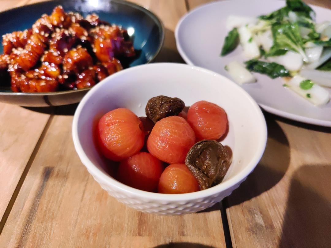 日式小酒馆梅渍小番茄（下酒菜）