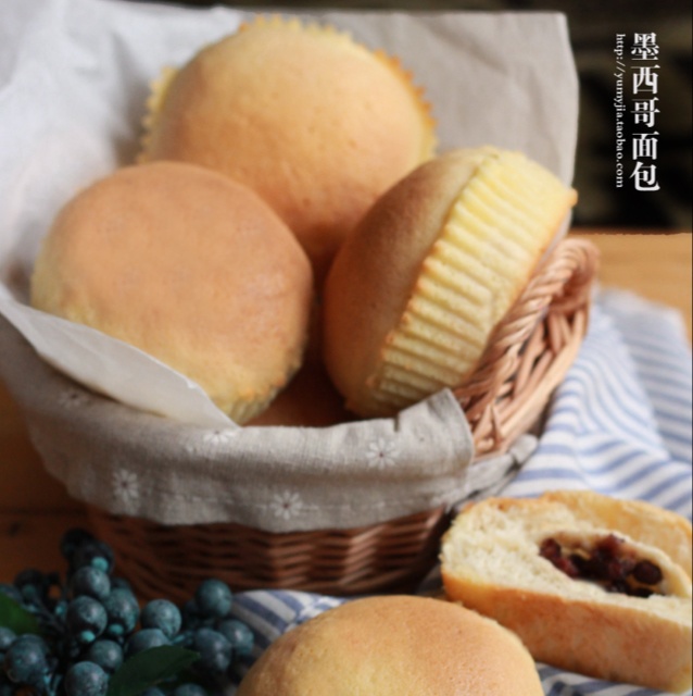 蜜豆墨西哥面包