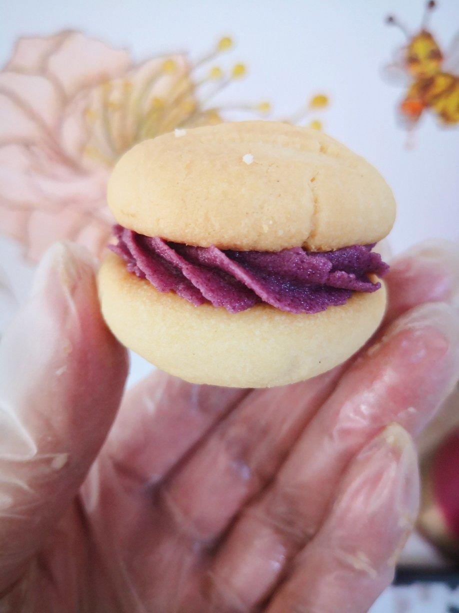 雪球曲奇🍪酥脆和入口即化并存❓覆盆子夹心