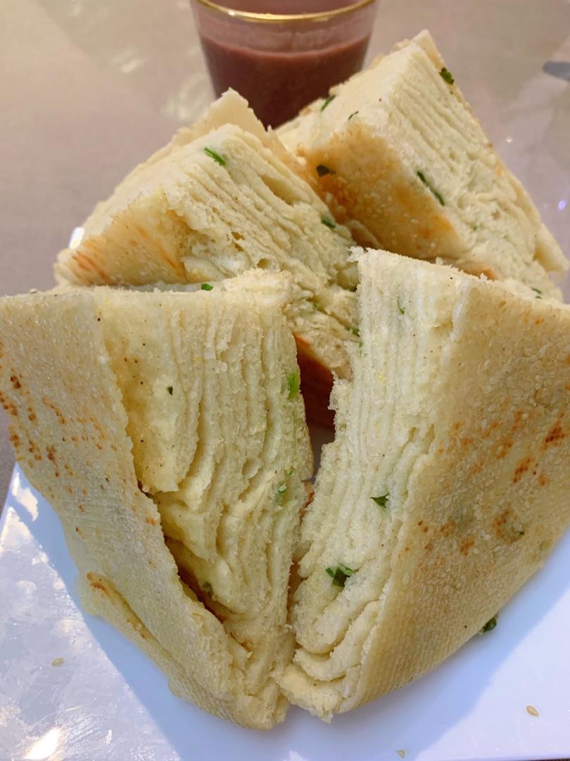 葱花千层大饼