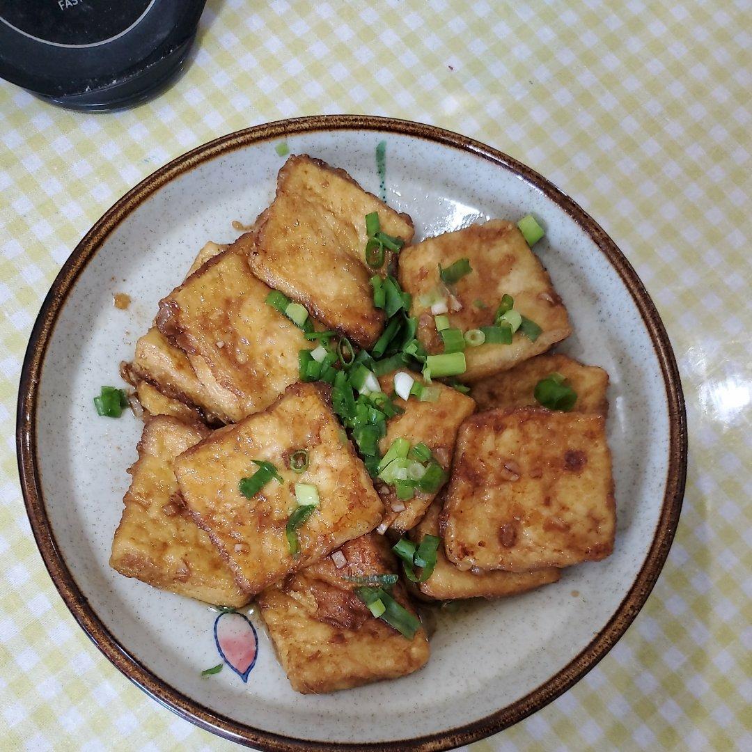 无敌好吃的香煎豆腐