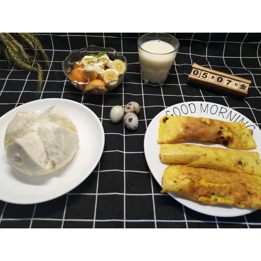 韭菜鸡蛋卷