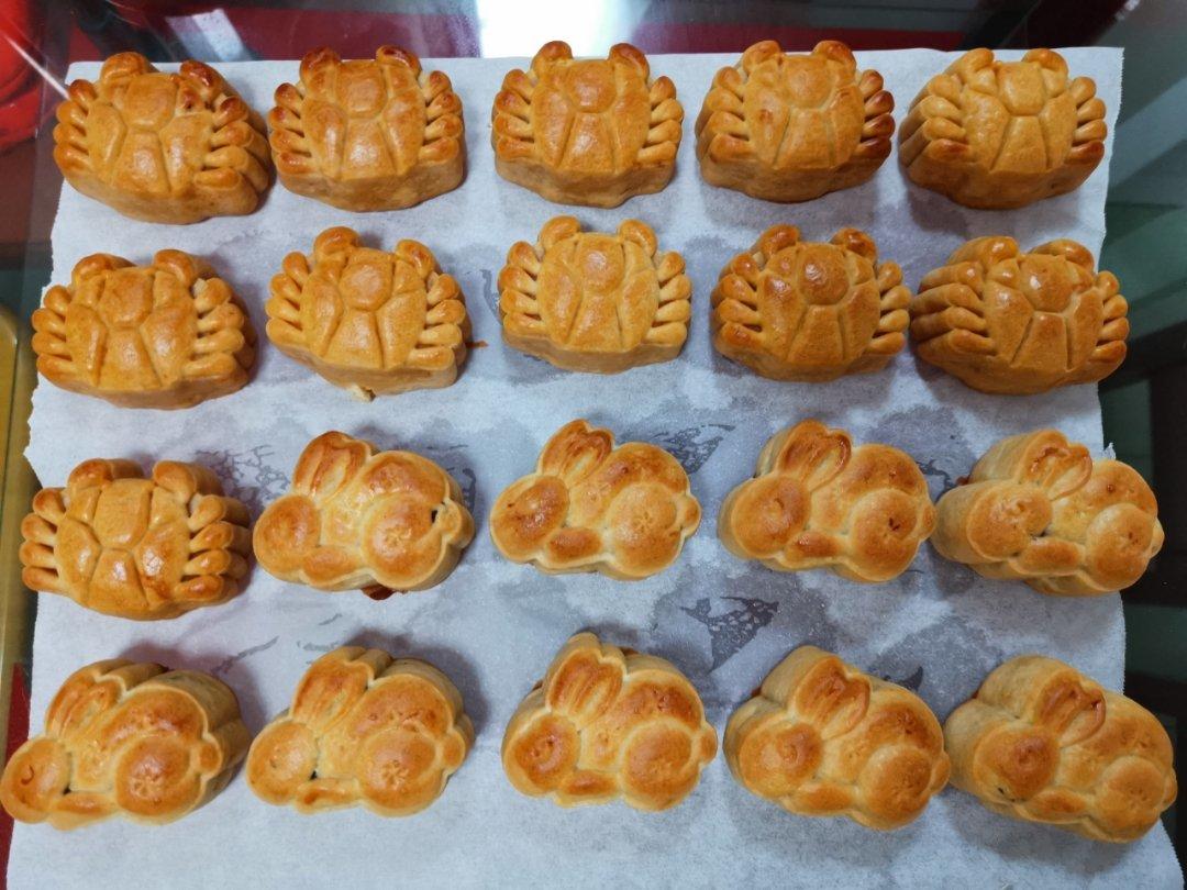 金沙奶黄月饼