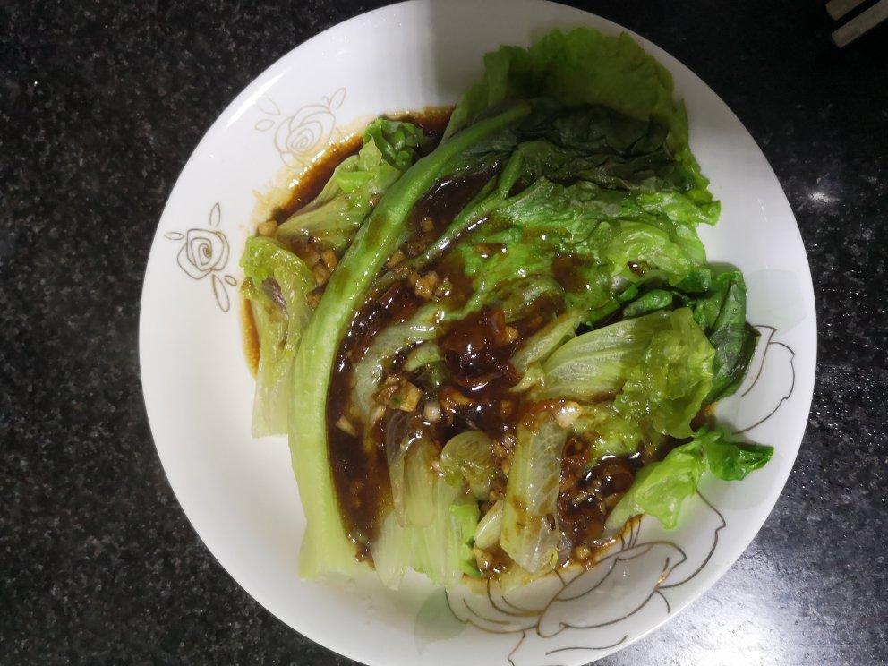 低脂蚝油生菜