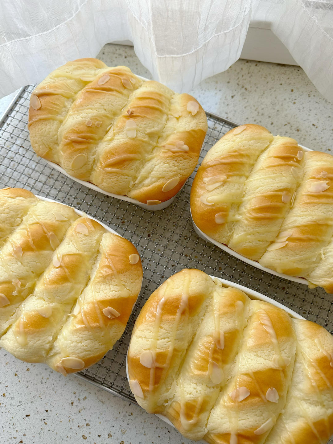 复刻好利来芝士炼乳吐司/柔软香甜/颜值高