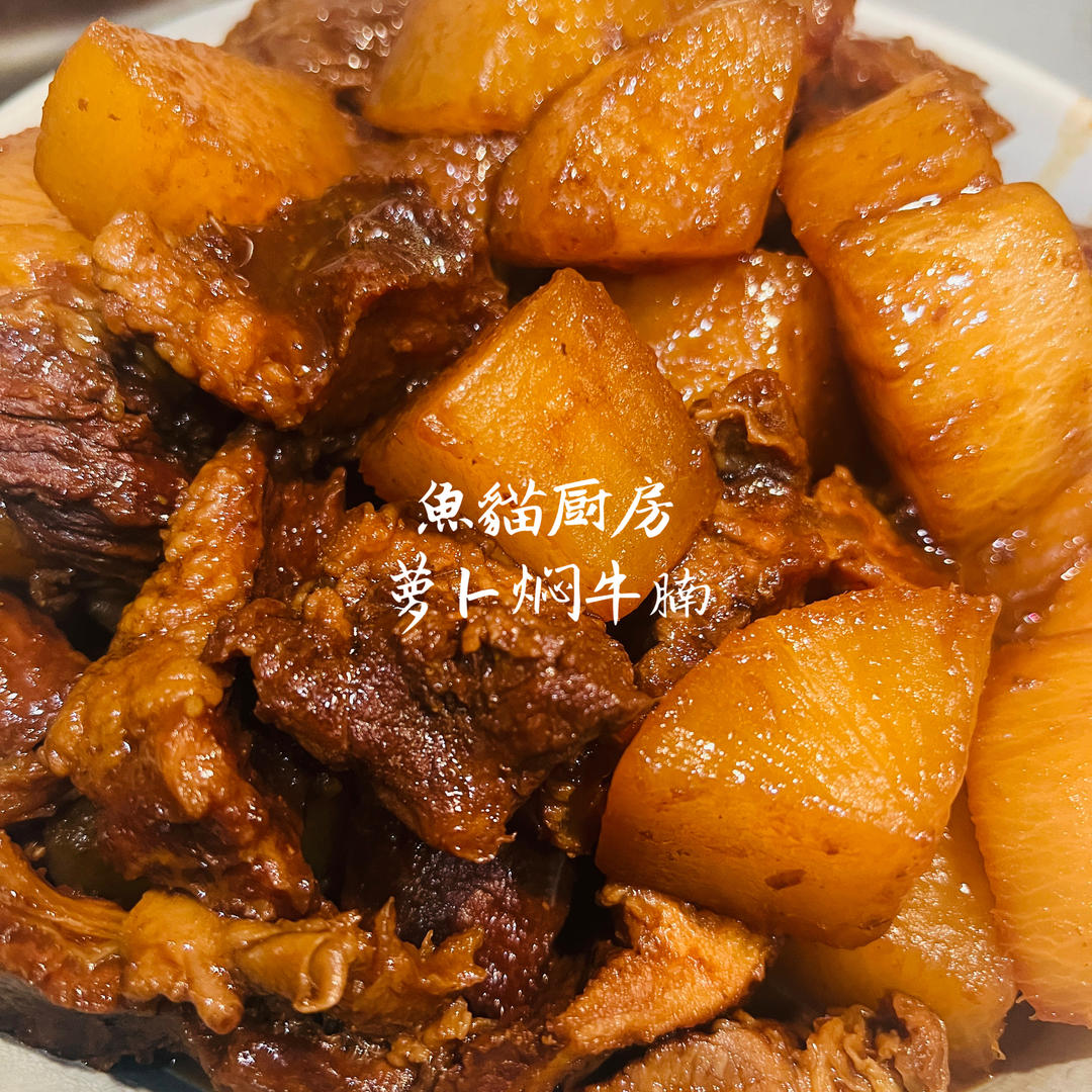 绝对正宗的粤式萝卜牛腩