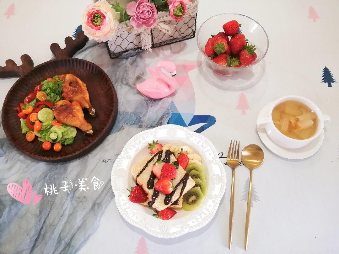 小朋友都爱的 超级简单的 奥尔良烤鸡腿
