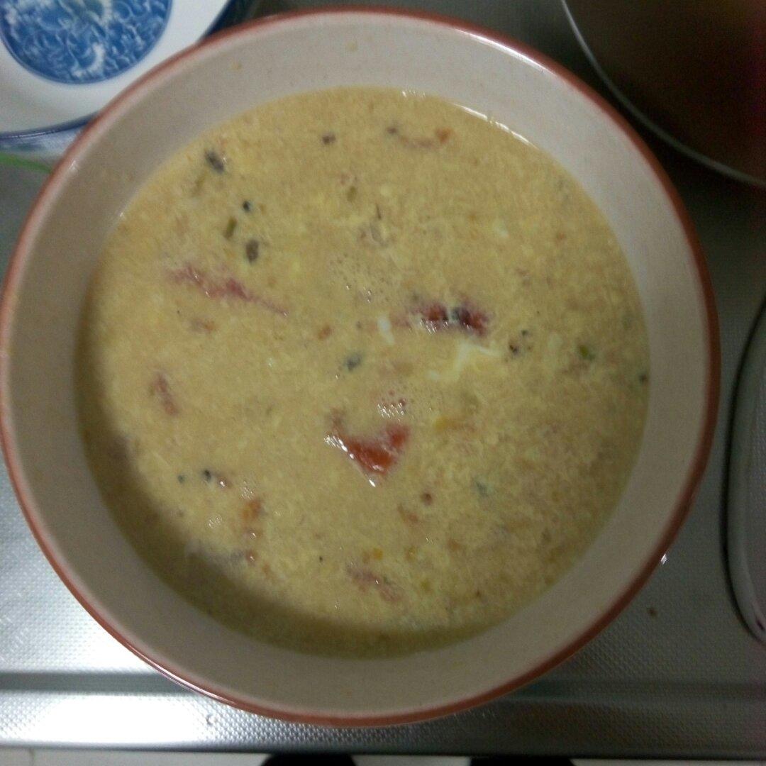 好喝到爆的西红柿鸡蛋汤