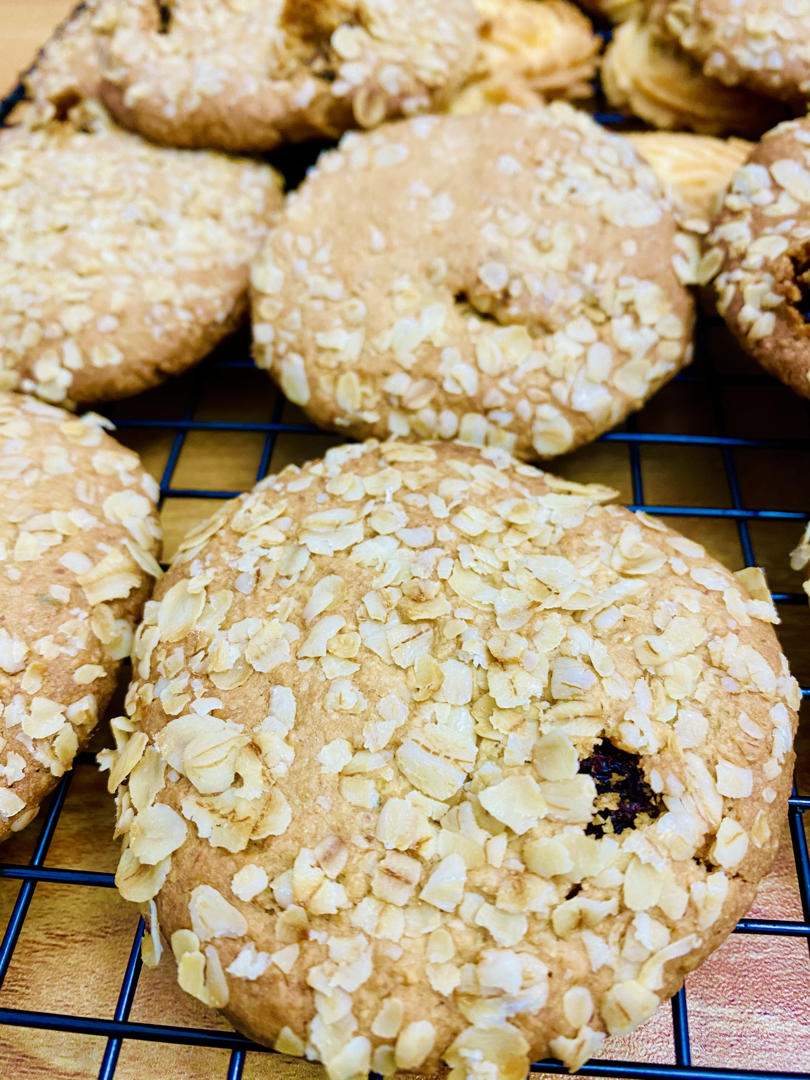 全麦燕麦饼干