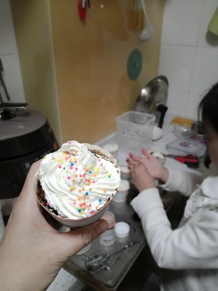 8寸戚风蛋糕，戚风纸杯蛋糕