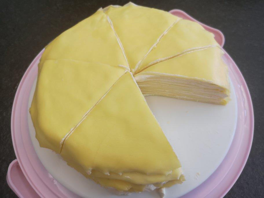 榴莲千层（超软糯蛋皮配方٩( ᐛ )و